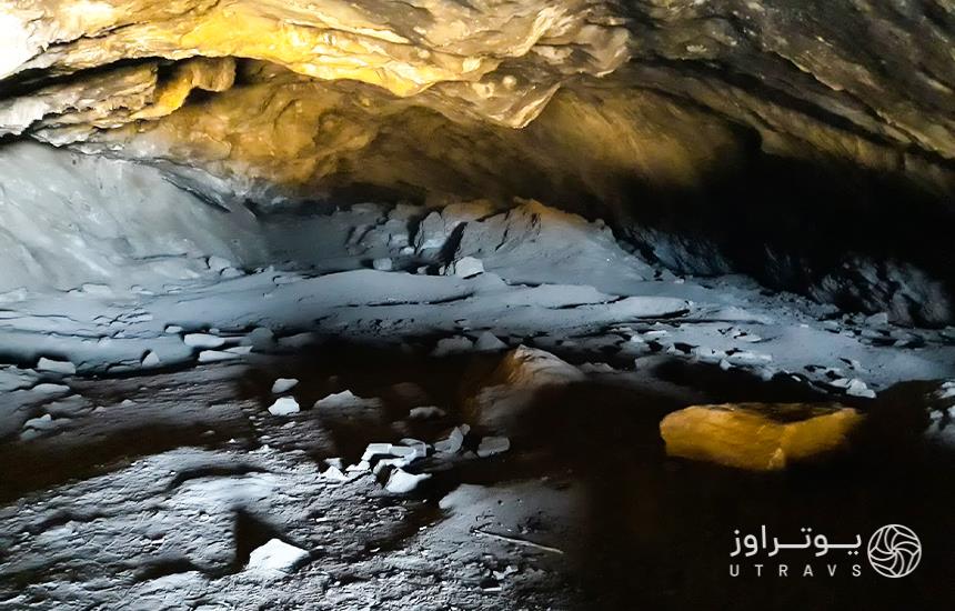 inside Moghan Cave